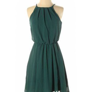 Blue Rain halter dress